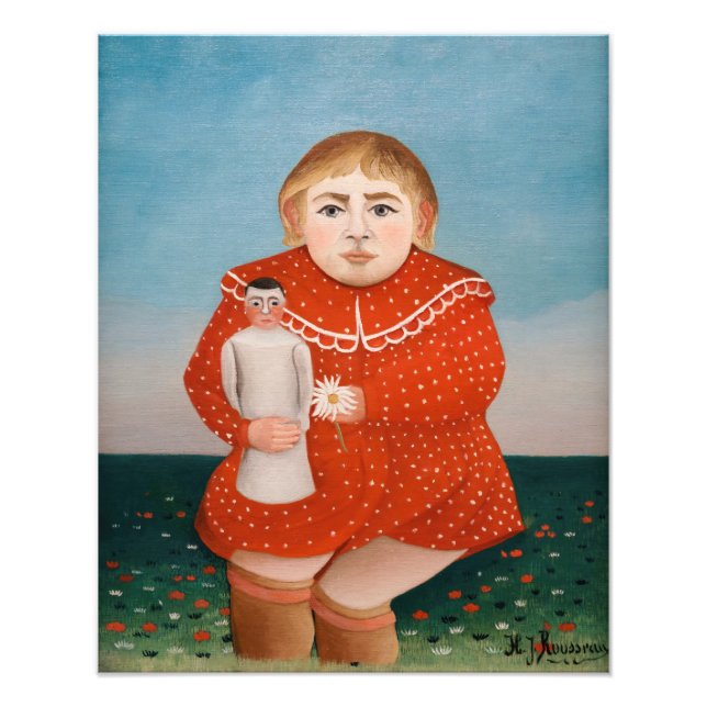 Henri Rousseau - Child with a Doll Photo Print (Front)