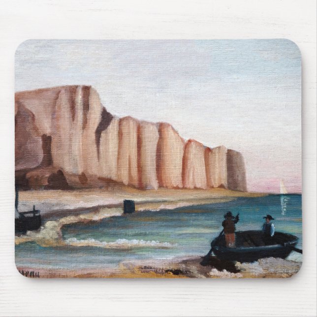 Henri Rousseau - Cliffs Mouse Mat (Front)
