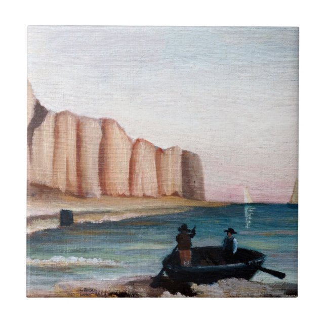 Henri Rousseau - Cliffs Tile (Front)