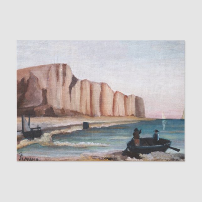 Henri Rousseau - Cliffs Tissue Paper (Front)