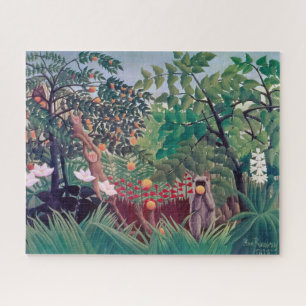 Henri Rousseau - Exotic Landscape Jigsaw Puzzle