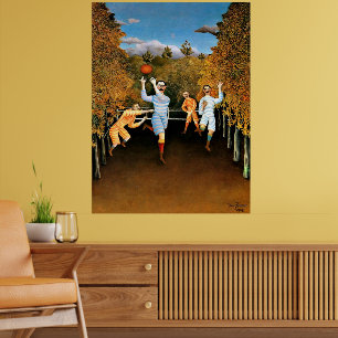Henri Rousseau - Football Players Poster