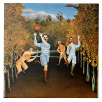 Henri Rousseau - Football Players