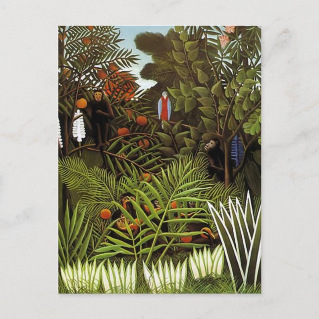 Henri Rousseau - Jungle Landscape Postcard (Front)