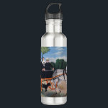 Henri Rousseau - La Carriole du pere Junier 710 Ml Water Bottle<br><div class="desc">La Carriole du pere Junier / Old Junier's Cart - Henri Rousseau (aka Douanier Rousseau),  1908</div>