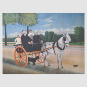 Henri Rousseau - La Carriole du pere Junier Tissue Paper