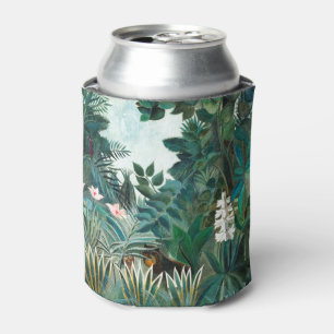 Henri Rousseau Landscape with Monkeys Botanical Ga Can Cooler