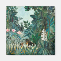 Henri Rousseau Landscape with Monkeys Botanical Ga