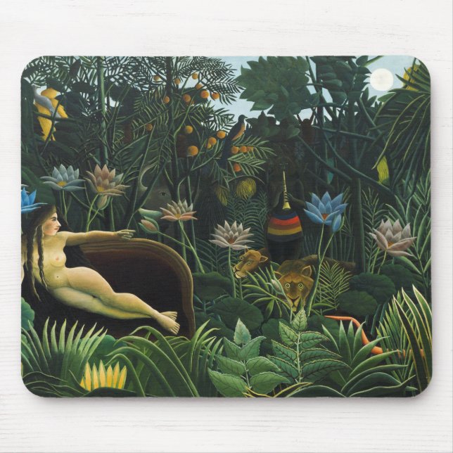 Henri Rousseau Mouse Mat (Front)