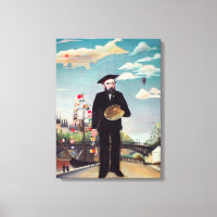 Henri Rousseau - Myself Portrait-Landscape