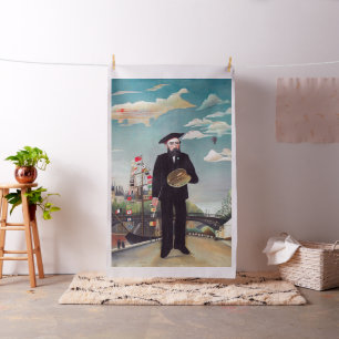 Henri Rousseau - Myself Portrait-Landscape Fabric