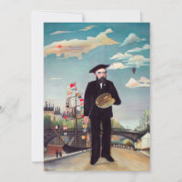 Henri Rousseau - Myself Portrait-Landscape