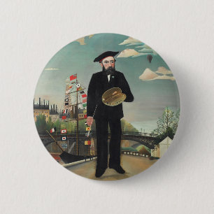 Henri Rousseau Painting 6 Cm Round Badge