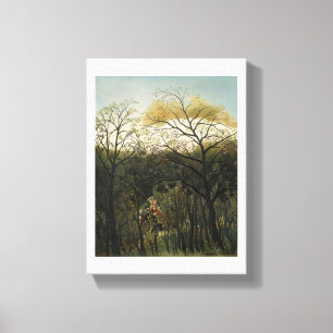 Henri Rousseau painting Canvas Print