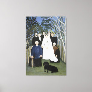 Henri Rousseau painting Canvas Print