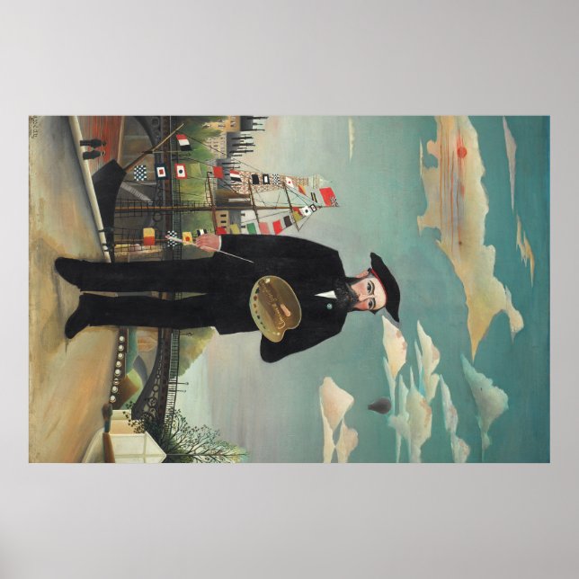 Henri Rousseau Painting Poster (Front)