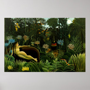 Henri Rousseau Painting Poster