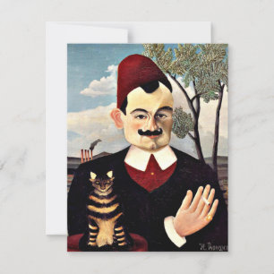 Henri Rousseau - Portrait of Monsieur X, Card