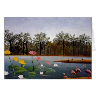 Henri Rousseau’s Naïve Painting "The Flamingos"