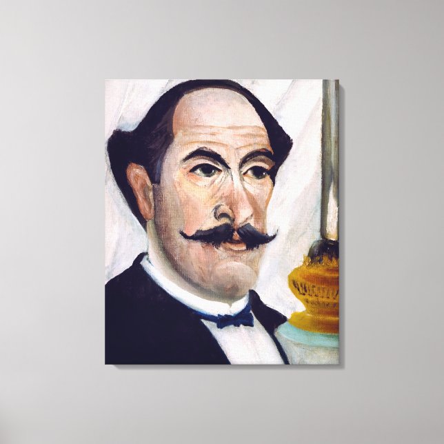 Henri Rousseau - Self Portrait Canvas Print (Front)