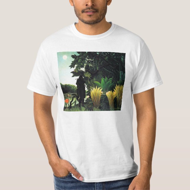 Henri Rousseau Snake Charmer T-shirt (Front)