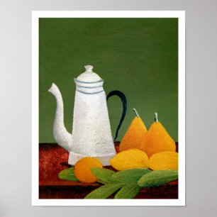 Henri Rousseau - Still Life with Fruit & Teapot Poster