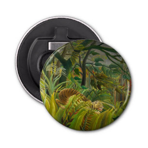 Henri Rousseau - Surprised! Bottle Opener