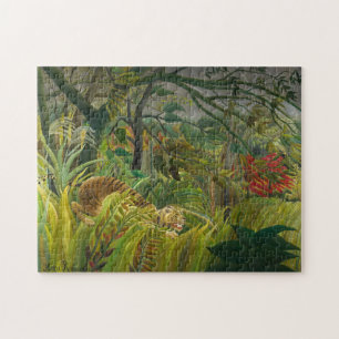 Henri Rousseau - Surprised! Jigsaw Puzzle