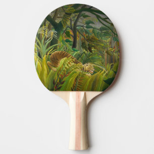Henri Rousseau - Surprised!  Ping Pong Paddle