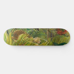 Henri Rousseau - Surprised! Skateboard