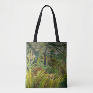 Henri Rousseau - Surprised! Tote Bag