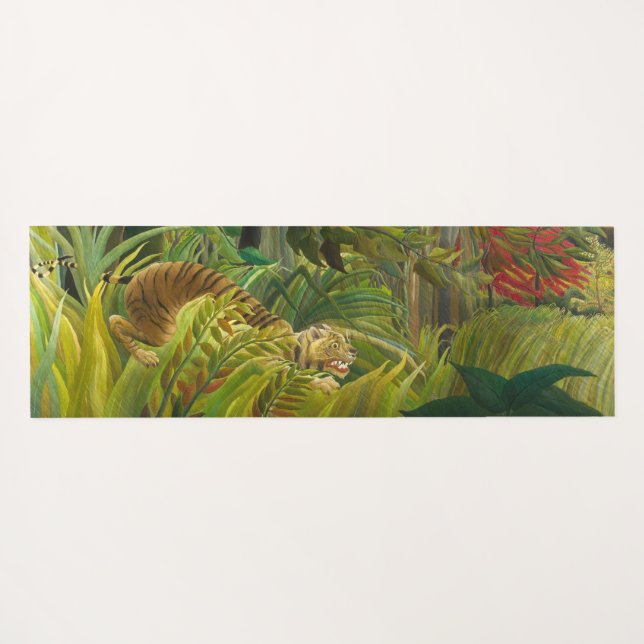 Henri Rousseau - Surprised! Yoga Mat (Back (Horizontal))