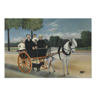 Henri Rousseau - The Carriage of Fr. Junier Photo Print