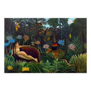 Henri Rousseau The dream 1910 (Le Rêve) CC1146 Poster
