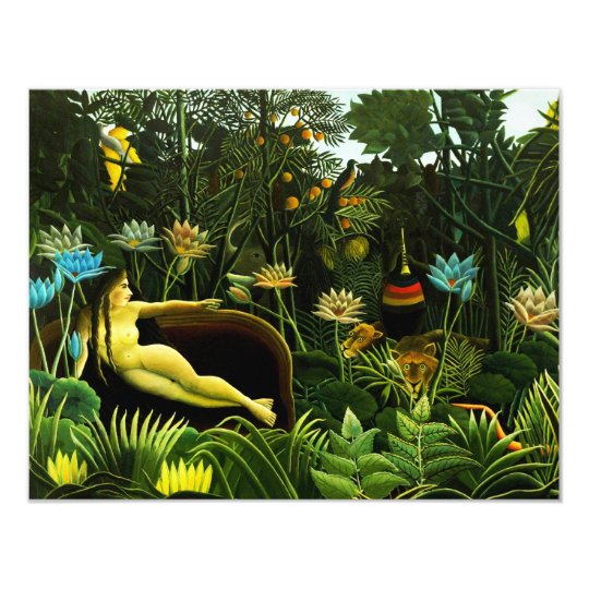 Henri Rousseau The Dream Invitations