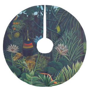 Henri Rousseau - The Dream / Le Reve Brushed Polyester Tree Skirt