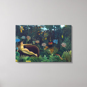 Henri Rousseau - The Dream / Le Reve Canvas Print