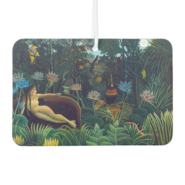 Henri Rousseau - The Dream / Le Reve Car Air Freshener (Front)