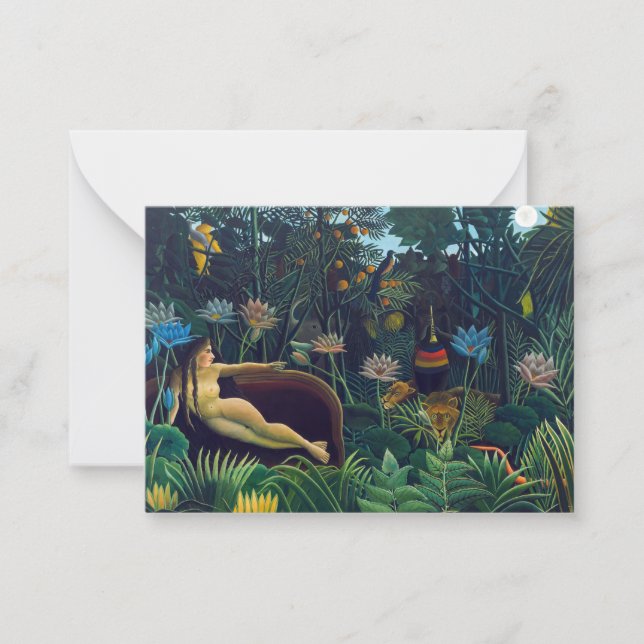 Henri Rousseau - The Dream / Le Reve Card (Front)