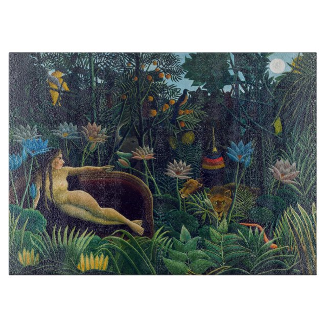 Henri Rousseau - The Dream / Le Reve Cutting Board (Front)