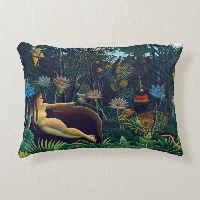 Henri Rousseau - The Dream / Le Reve Decorative Cushion (Front)