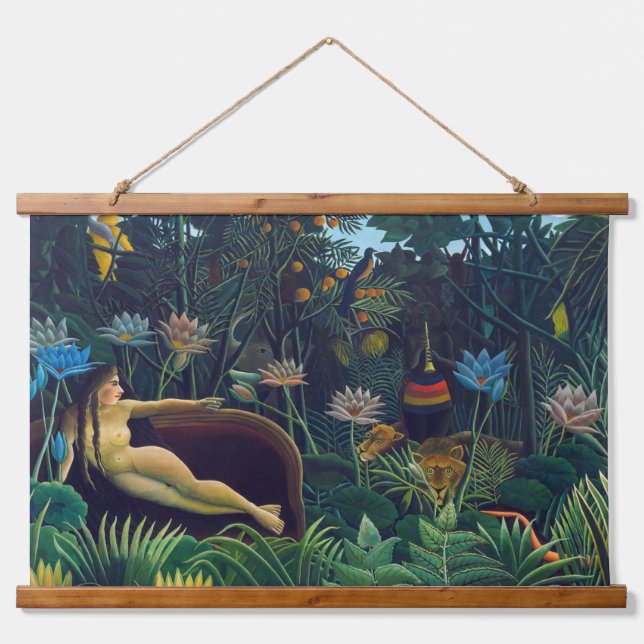 Henri Rousseau - The Dream / Le Reve Hanging Tapestry (Front)