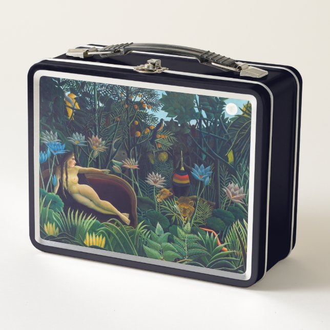 Henri Rousseau - The Dream / Le Reve Metal Lunch Box (Front)
