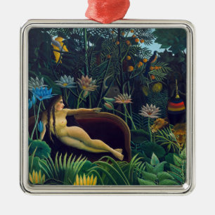 Henri Rousseau - The Dream / Le Reve Metal Tree Decoration