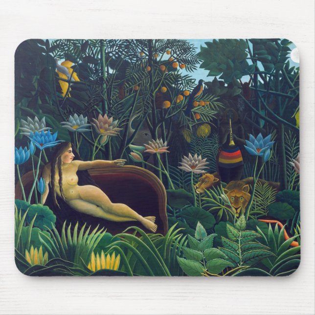 Henri Rousseau - The Dream / Le Reve Mouse Mat (Front)