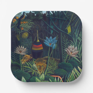 Henri Rousseau - The Dream / Le Reve Paper Plate