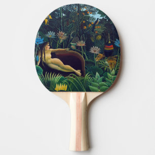 Henri Rousseau - The Dream / Le Reve Ping Pong Paddle