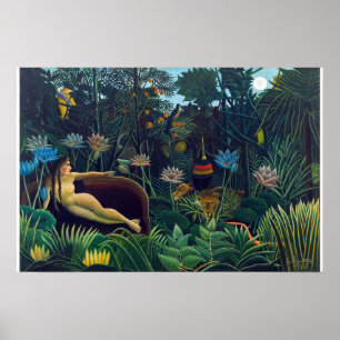 Henri Rousseau - The Dream / Le Reve Poster