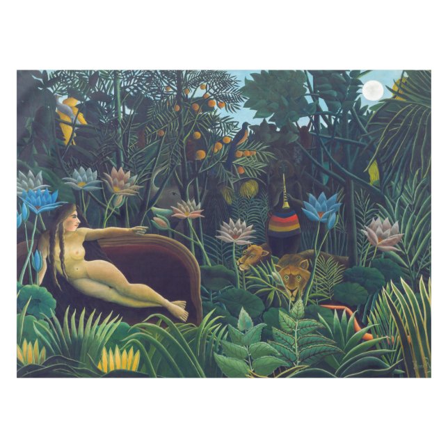 Henri Rousseau - The Dream / Le Reve Tablecloth (Front (Horizontal))