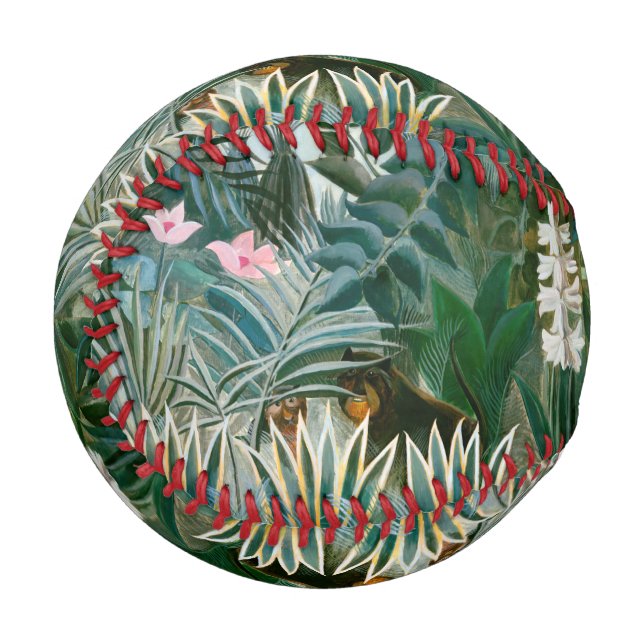 Henri Rousseau - The Equatorial Jungle Baseball (Front Left)